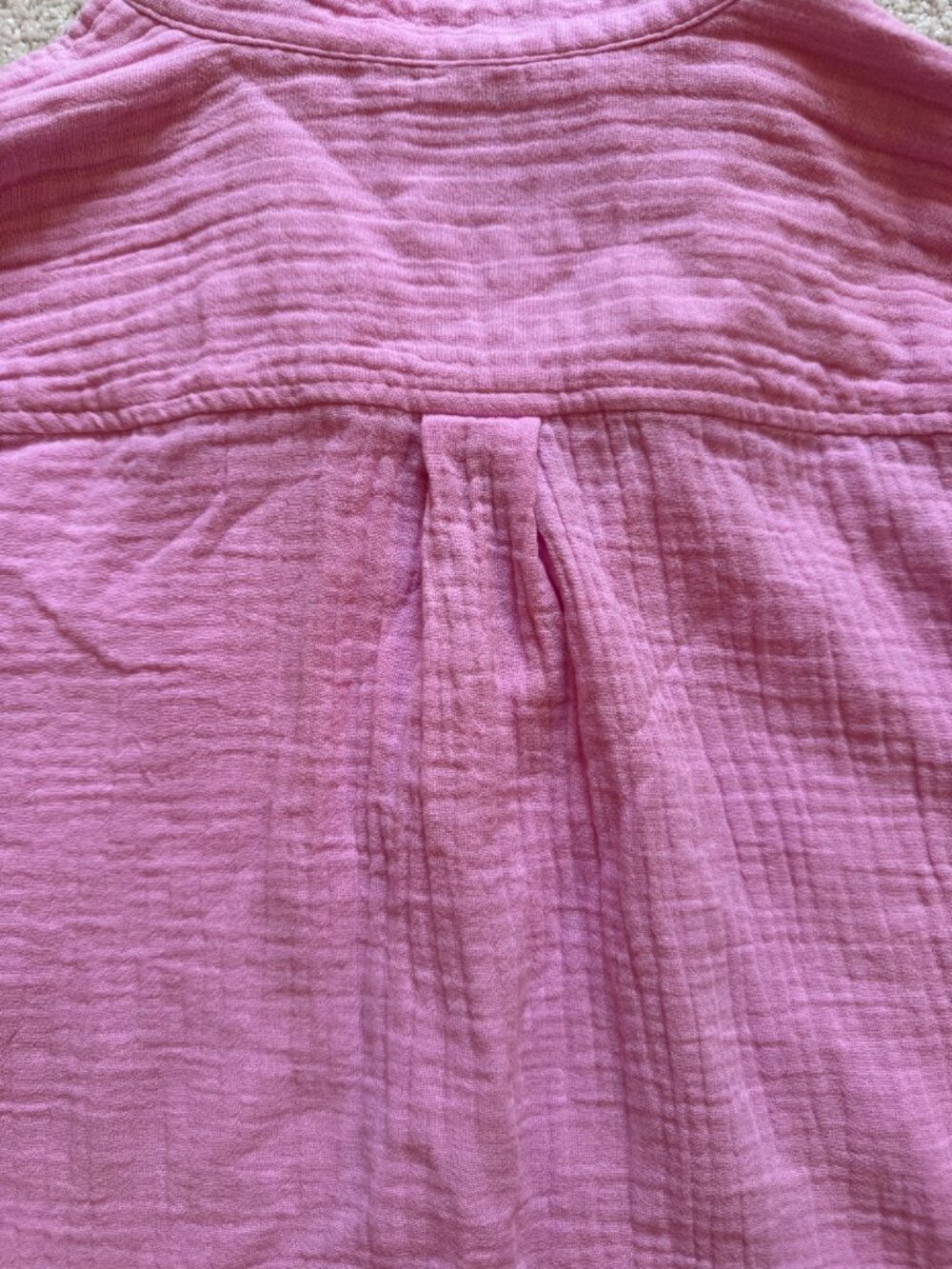 NWOT! J Crew Women's Gauze Button-Up Shirt - Size S - Picture 5 of 6